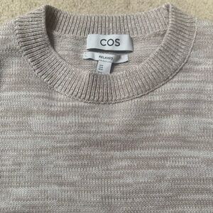 COS Men's Beige Sweater